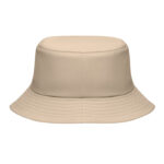 Bucket hat polyester 150g/m² Braun, Rückansicht