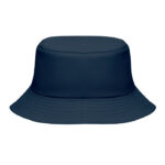 Bucket hat polyester 150g/m² Blau, Rückansicht