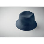Bucket hat polyester 150g/m² Blau, Detailaufnahme des Materials