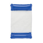 Aufblasbare Wasserhängematte Blau, Rückansicht