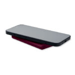 Wireless charger power bank Rot im praktischen Einsatz