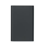 Wireless charger power bank Schwarz von oben