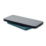 Wireless charger power bank Blau, Seitenansicht