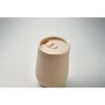 Doppelwandiger Becher 300ml Braun, Detailaufnahme des Materials