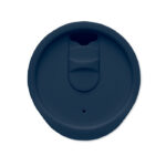 Doppelwandiger Becher 300ml Blau von oben