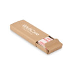 Pflaster-Box mit markiertem Druckbereich für Ihr Logo