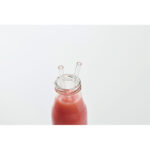 Glas Trinkhalme-Set, Detailaufnahme des Materials
