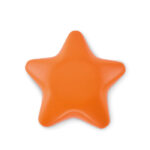 Anti-Stress-Stern Orange, Seitenansicht