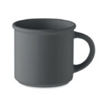 Vintage Kaffeebecher 300 ml Grau als Werbeartikel mit Logodruck