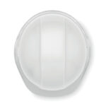 Bauhelm/Arbeitsschutzhelm ABS – Detailaufnahme