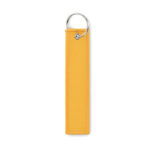 Schlüsselring Polyester Tag Gelb, Seitenansicht