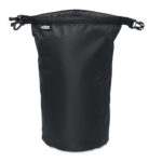 Wasserfester Beutel 5L Schwarz, Seitenansicht