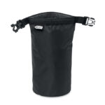 Wasserfester Beutel 1,5L Schwarz von oben