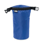 Wasserfester Beutel 1,5L Blau, Seitenansicht
