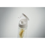Trinkflasche RPET 500ml Weiß, Detailaufnahme des Materials