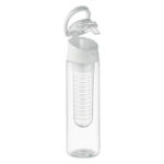 Trinkflasche RPET 500ml Weiß, Seitenansicht