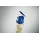 Trinkflasche RPET 500ml Blau, Detailaufnahme des Materials