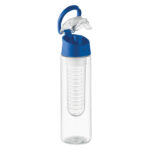 Trinkflasche RPET 500ml Blau, Seitenansicht