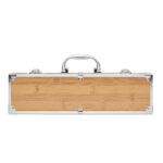 3teiliger BBQ Koffer – Vorderansicht