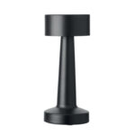 USB-Tischlampe Metall Schwarz, Rückansicht
