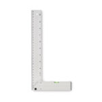 Aluminium-Winkelmesser 30 cm, geöffnet dargestellt