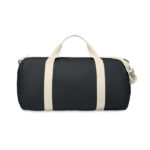 Recycelte Tasche 320 g/m² Schwarz, Seitenansicht