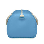 Recycelte Tasche 320 g/m² Blau, Rückansicht