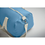 Recycelte Tasche 320 g/m² Blau, Detailaufnahme des Materials