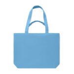 Einkauf- oder Strandtasche Blau, Rückansicht