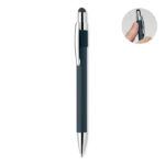 Druckkugelschreiber mit Stylus Blau als Werbeartikel mit Logodruck