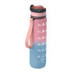 Sport-Trinkflasche RPET 1L Rosa als Werbeartikel mit Logodruck