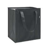 Kühltasche Non Woven RPET Schwarz, Seitenansicht