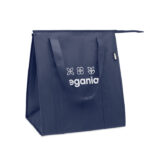 Kühltasche Non Woven RPET Blau mit markiertem Druckbereich für Ihr Logo