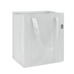 Kühltasche Non Woven RPET Weiß, Seitenansicht
