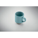 Keramikbecher 170 ml Blau, Detailaufnahme des Materials