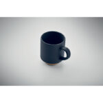 Keramikbecher 170 ml Blau, Detailaufnahme des Materials