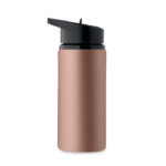 Einwandige Flasche 500 ml Braun, Detailaufnahme des Materials