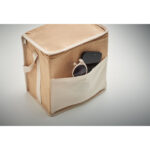 Kühltasche Jute 3L, Detailaufnahme des Materials