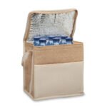 Kühltasche Jute 3L, Seitenansicht