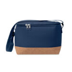 Kühltasche 600D RPET 5L Blau von oben