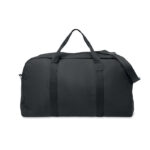 Sport- oder Reisetasche Schwarz, Seitenansicht