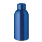 Einwandige Trinkflasche 500 ml Blau als Werbeartikel mit Logodruck