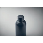 Einwandige Trinkflasche 500 ml Blau, Detailaufnahme des Materials