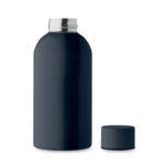 Einwandige Trinkflasche 500 ml Blau von oben