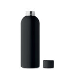 Einwandige Trinkflasche 750 ml Schwarz von oben