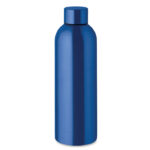 Einwandige Trinkflasche 750 ml Blau als Werbeartikel mit Logodruck