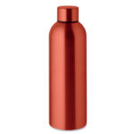 Einwandige Trinkflasche 750 ml Rot als Werbeartikel mit Logodruck