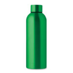 Einwandige Trinkflasche 750 ml Gruen, Rückansicht