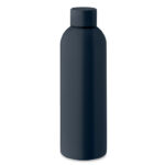 Einwandige Trinkflasche 750 ml Blau als Werbeartikel mit Logodruck