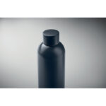 Einwandige Trinkflasche 750 ml Blau, Detailaufnahme des Materials